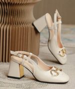 Minuit Vintage Thick Heels - Image 9
