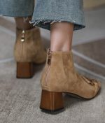 Haze Zipper Ankle Boots - Image 3