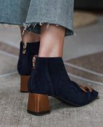 Haze Zipper Ankle Boots - Image 7