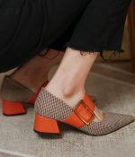 Nacre Orange Heels - Image 2
