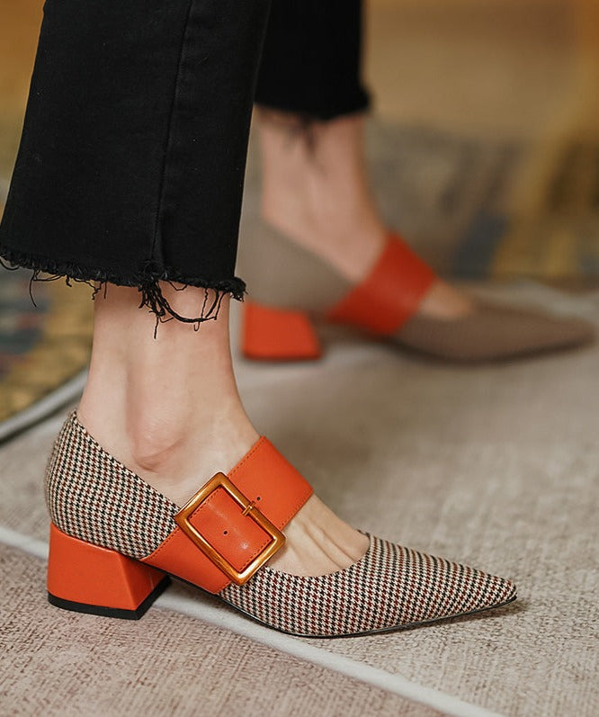 Nacre Orange Heels Nacre Orange Heels - Image 1