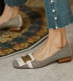 Muse Check Loafers - Image 4