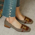 Muse Check Loafers