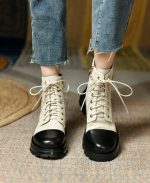 Twilight Elegant Leather Boots - Image 4