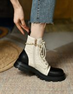 Twilight Elegant Leather Boots - Image 2