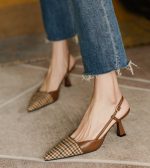Warm Leather Kitten Heels - Image 3