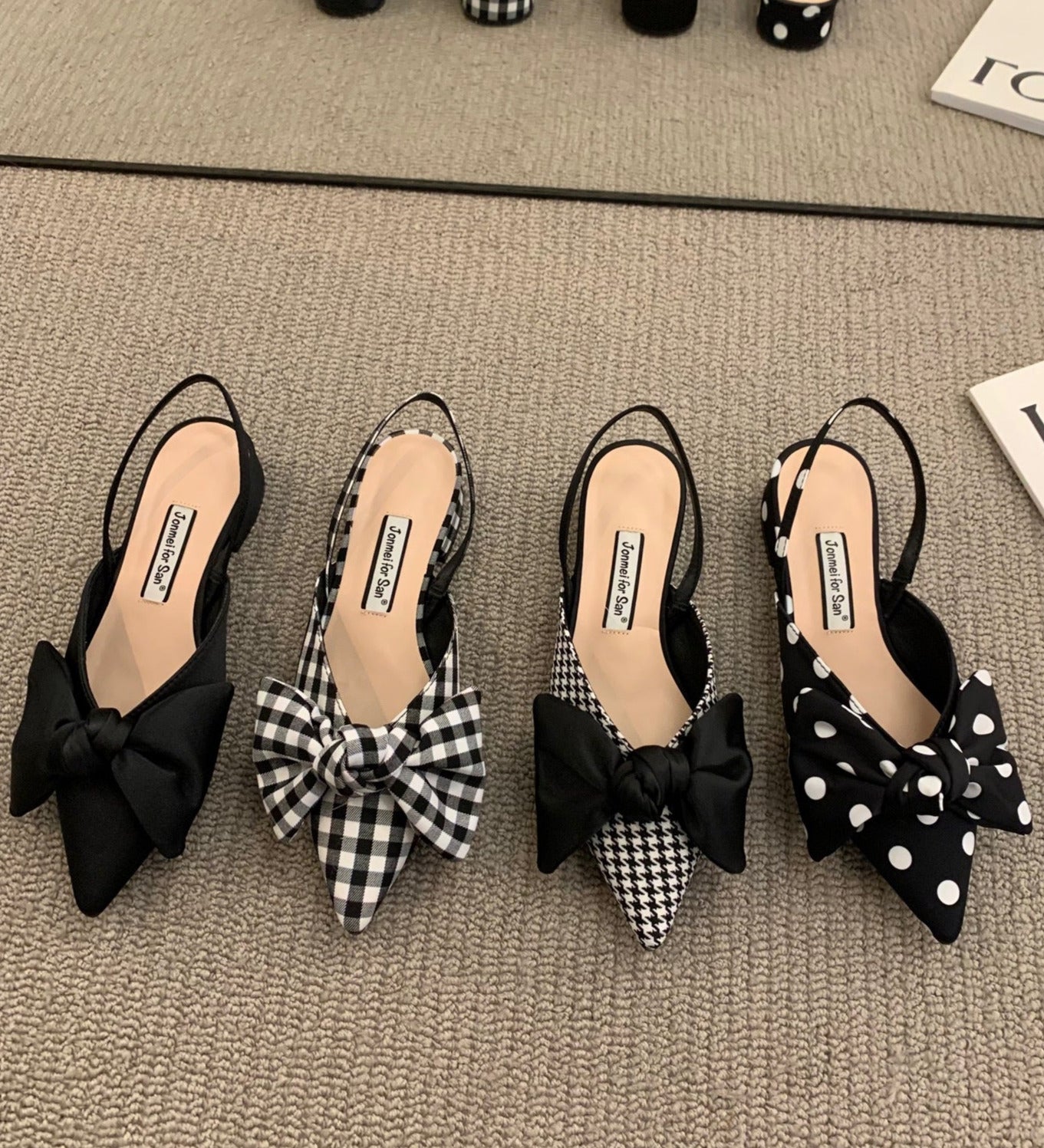 Symphony Bow Sandals Symphony Bow Sandals - Image 1